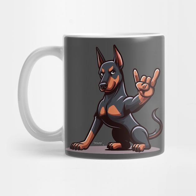 Rock Dobe by Tedwear